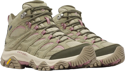 Merrell Moab 3 Mid GORE-TEX Womens Walking Boots - Green