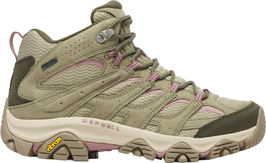 Merrell Moab 3 Mid GORE-TEX Womens Walking Boots - Green