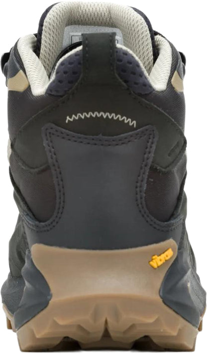 Merrell Moab Speed 2 Leather Mid Waterproof Womens Walking Boots - Black