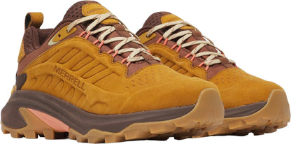 Merrell Moab Speed 2 Leather Waterproof Womens Walking Shoes - Brown