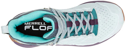Merrell Moab Speed 2 Leather Mid Waterproof Womens Walking Boots - Blue