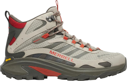 Merrell Moab Speed 2 Mid GORE-TEX Mens Walking Boots - Grey
