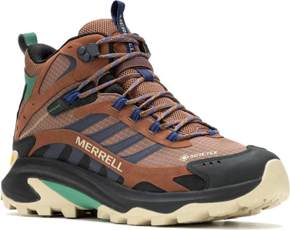 Merrell Moab Speed 2 Mid GORE-TEX Mens Walking Boots - Brown