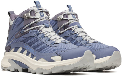 Merrell Moab Speed 2 Mid GORE-TEX Mens Walking Shoes - Blue
