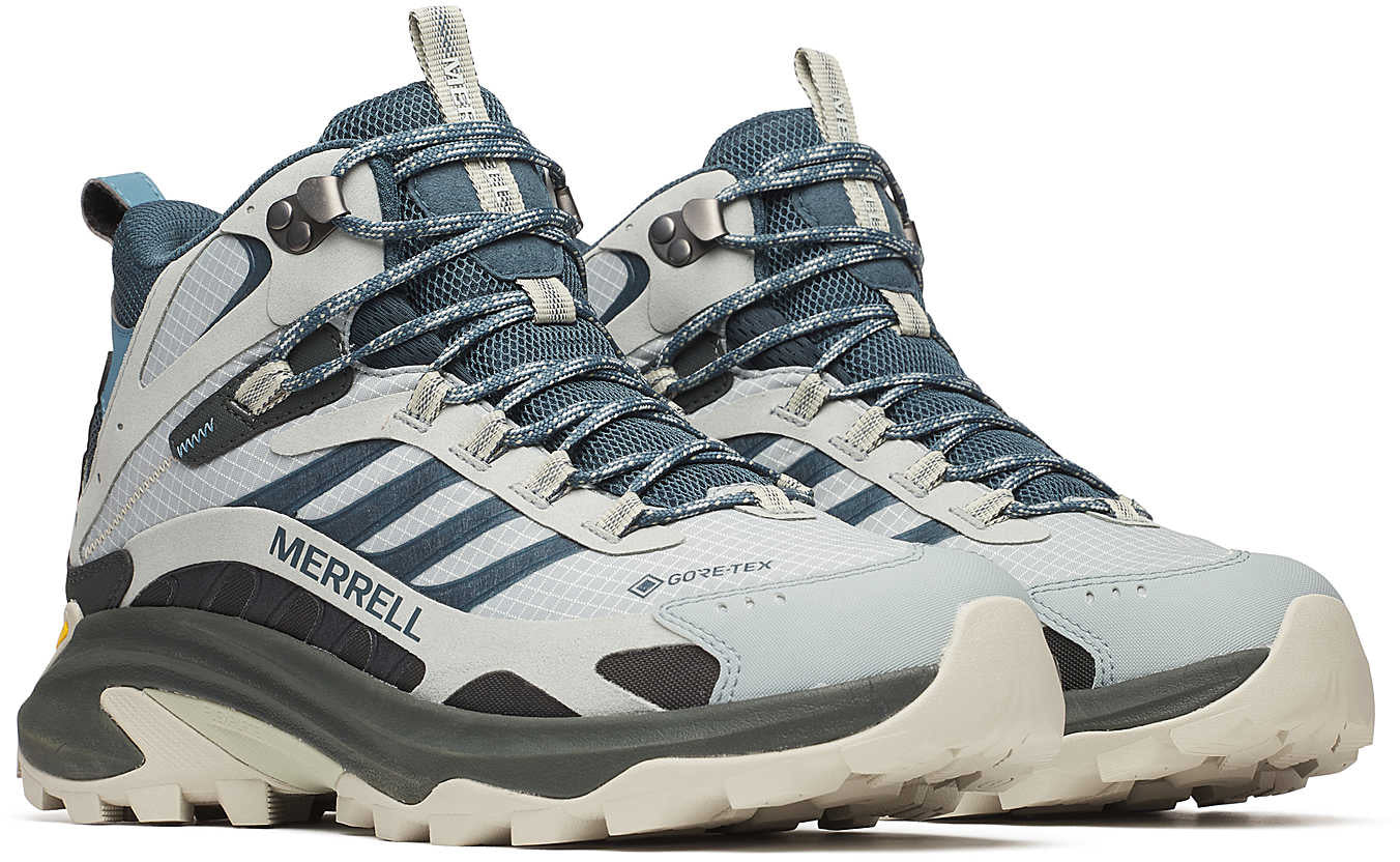 Merrell Moab Speed 2 Mid GORE-TEX Mens Walking Boots - Grey