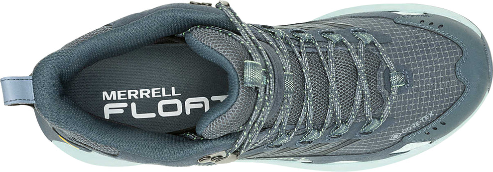 Merrell Float Merrell Moab Speed 2 Mid GORE-TEX Mens Walking Boots - Grey – Start Fitness