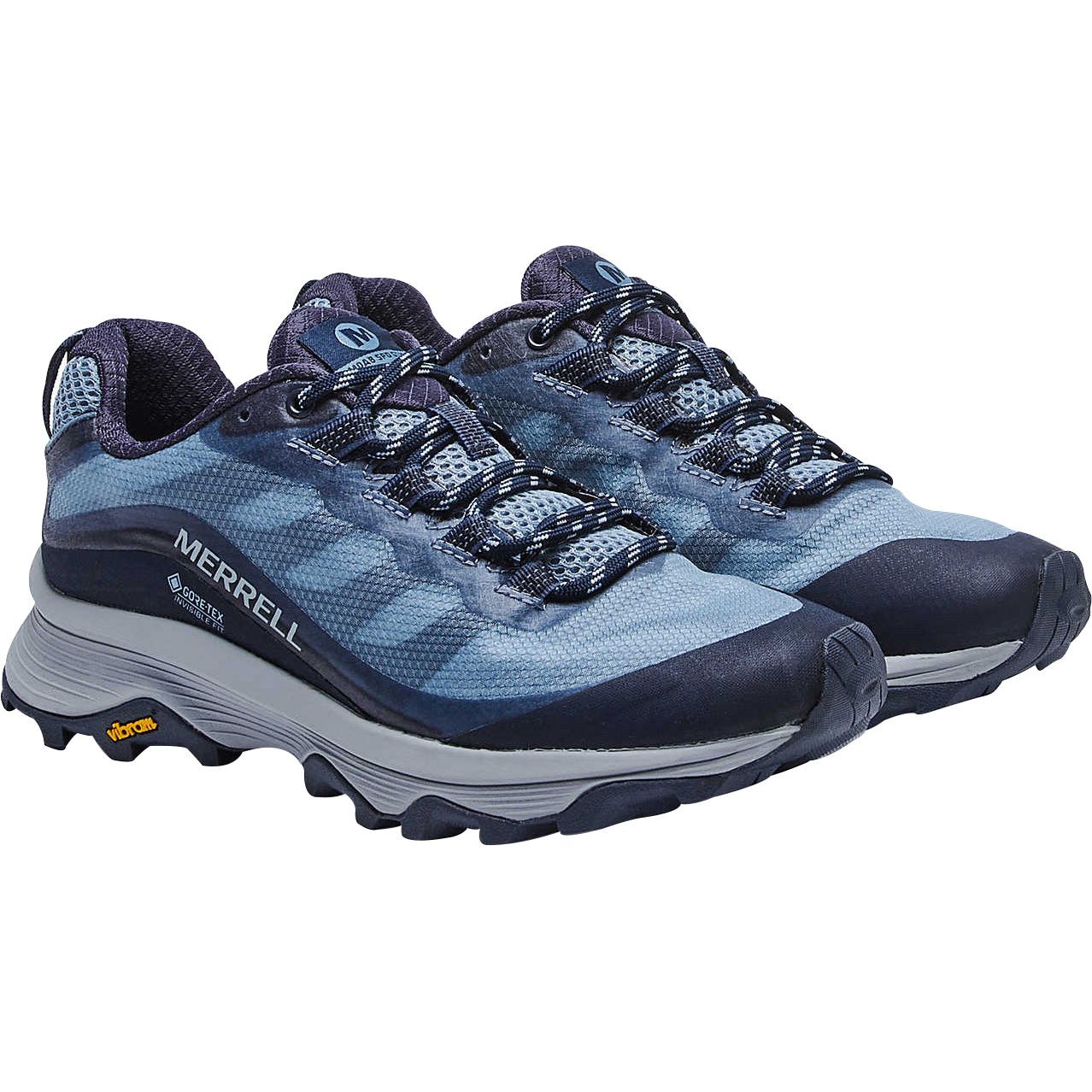 Merrell Moab Speed GORE-TEX Womens Walking Shoes Blue – Start