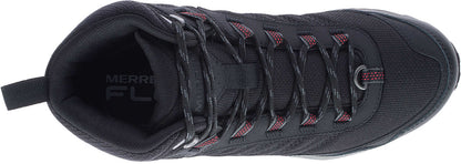 Merrell Moab Speed Thermo Spike Mid Waterproof Mens Walking Boots - Black