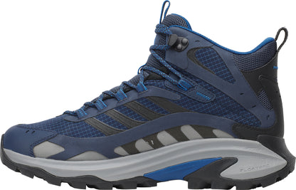 Merrell Moab Speed 2 Mid GORE-TEX Mens Walking Boots - Blue
