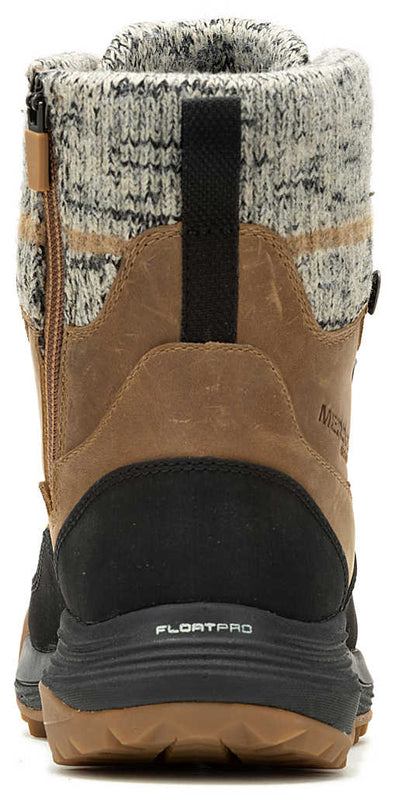 Merrell Siren 4 Thermo Mid Zip Waterproof Womens Walking Boots - Brown