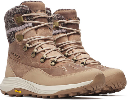 Merrell Siren 4 Thermo Mid Zip Waterproof Womens Walking Boots - Brown