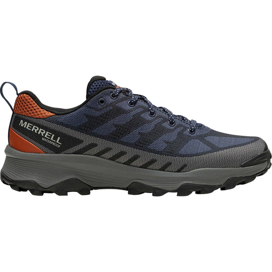 Merrell Speed Eco Waterproof Mens Walking Shoes - Blue