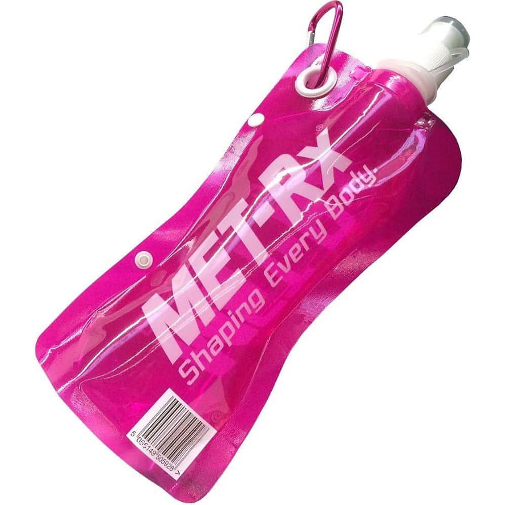 Met Rx Folding 550Ml Water Bottle Pink