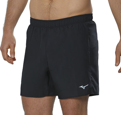 Mizuno Core 5.5 Inch Mens Running Shorts - Black