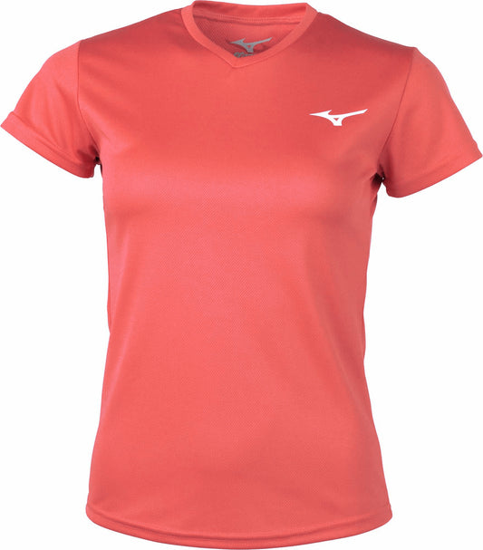 Mizuno DryLite Short Sleeve Womens Running Top - Pink