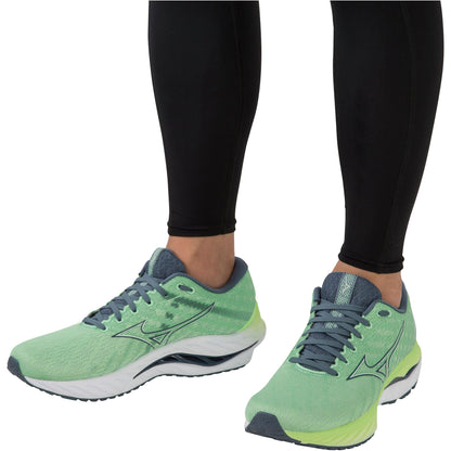 Mizuno Wave Inspire 19 Mens Running Shoes - Green