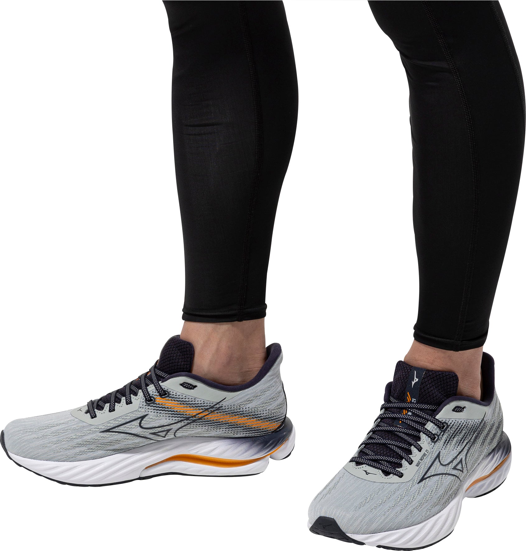 Mizuno Wave Inspire 21 Mens Running Shoes - Grey – Start Fitness