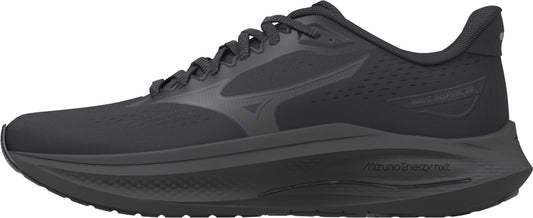 Mizuno Wave Inspire 22 WIDE FIT (2E) Mens Running Shoes - Black