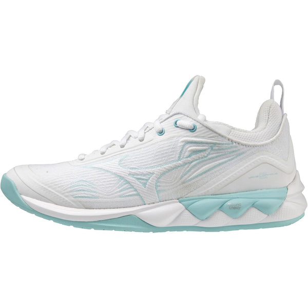 Mizuno Wave Luminous 2 Womens Netball Shoes White Start Fitness