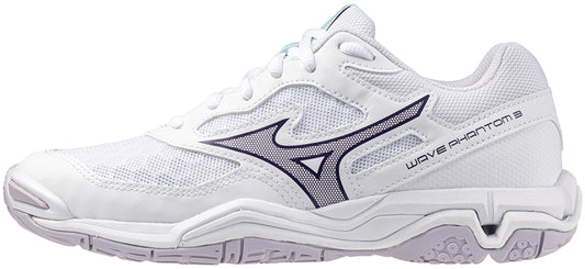 Mizuno Wave Phantom 3 Womens Court Shoes - White
