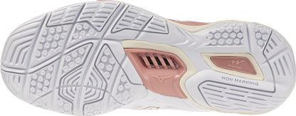 Mizuno Wave Phantom 3 Womens Court Shoes - White