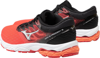 Mizuno Wave Prodigy 3 Womens Running Shoes - Red