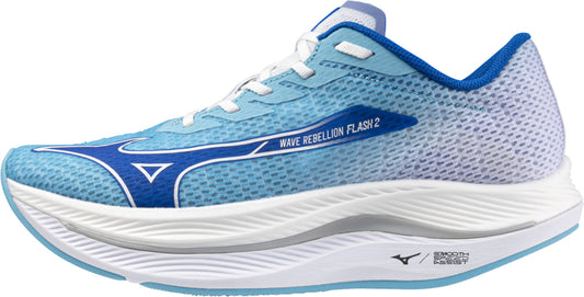 Mizuno Wave Rebellion Flash 2 Mens Running Shoes - Blue