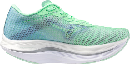 Mizuno Wave Rebellion Flash 2 Womens Running Shoes - Green