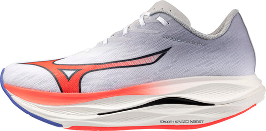 Mizuno Wave Rebellion Flash 3 Mens Running Shoes - White