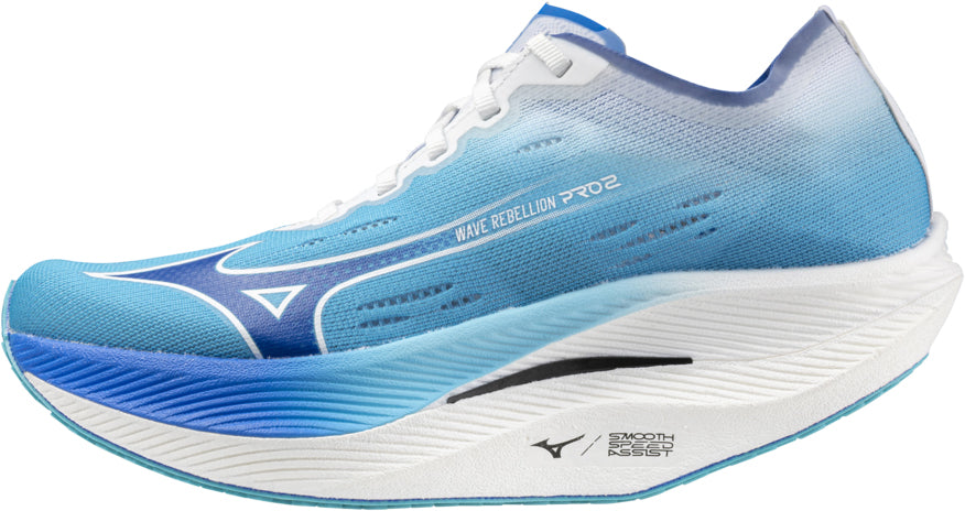 Mizuno Wave Rebellion Pro ホワイト/ブルー27㎝ Mizuno Wave Rebellion Pro 2 Womens Running Shoes - Blue – Start
