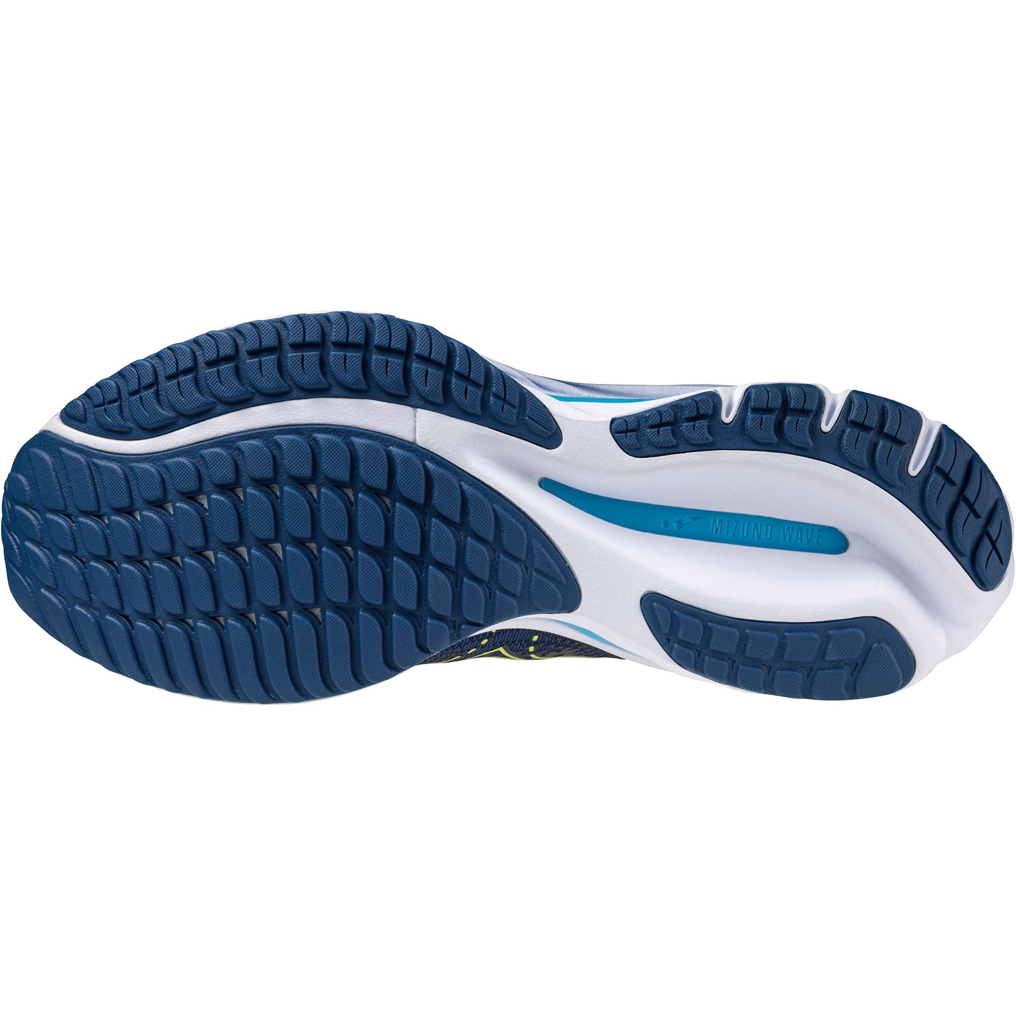 Mizuno Wave Rider 27 Mens Running Shoes Navy Start Fitness