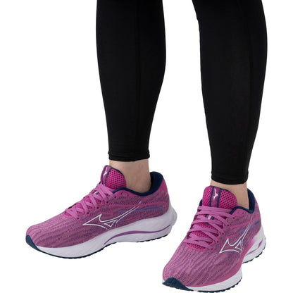 Mizuno Wave Rider 27 Womens Running Shoes - Pink