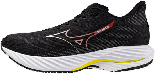 Mizuno Wave Rider 28 Mens Running Shoes - Black