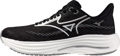 Mizuno Wave Rider 29 WIDE FIT (D) Womens Running Shoes - Black