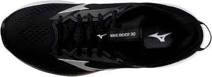 Mizuno Wave Rider 30 Mens Running Shoes - Black