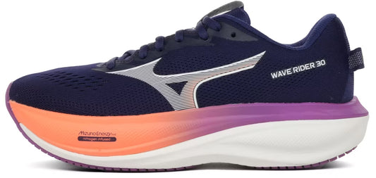 Mizuno Wave Rider 30 Womens Running Shoes - Blue