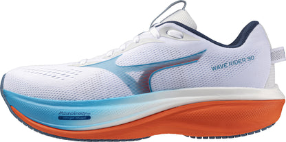 Mizuno Wave Rider 30 Mens Running Shoes - White