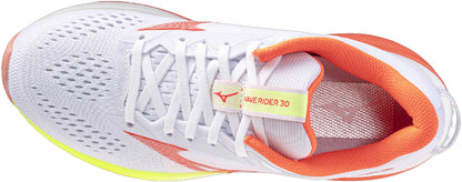 Mizuno Wave Rider 30 Womens Running Shoes - White