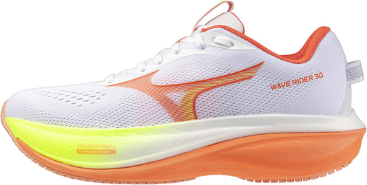 Mizuno Wave Rider 30 Womens Running Shoes - White