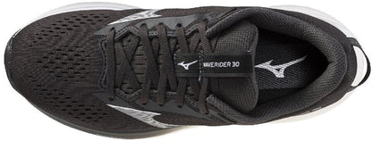 Mizuno Wave Rider 30 WIDE FIT Womens Running Shoes - Black