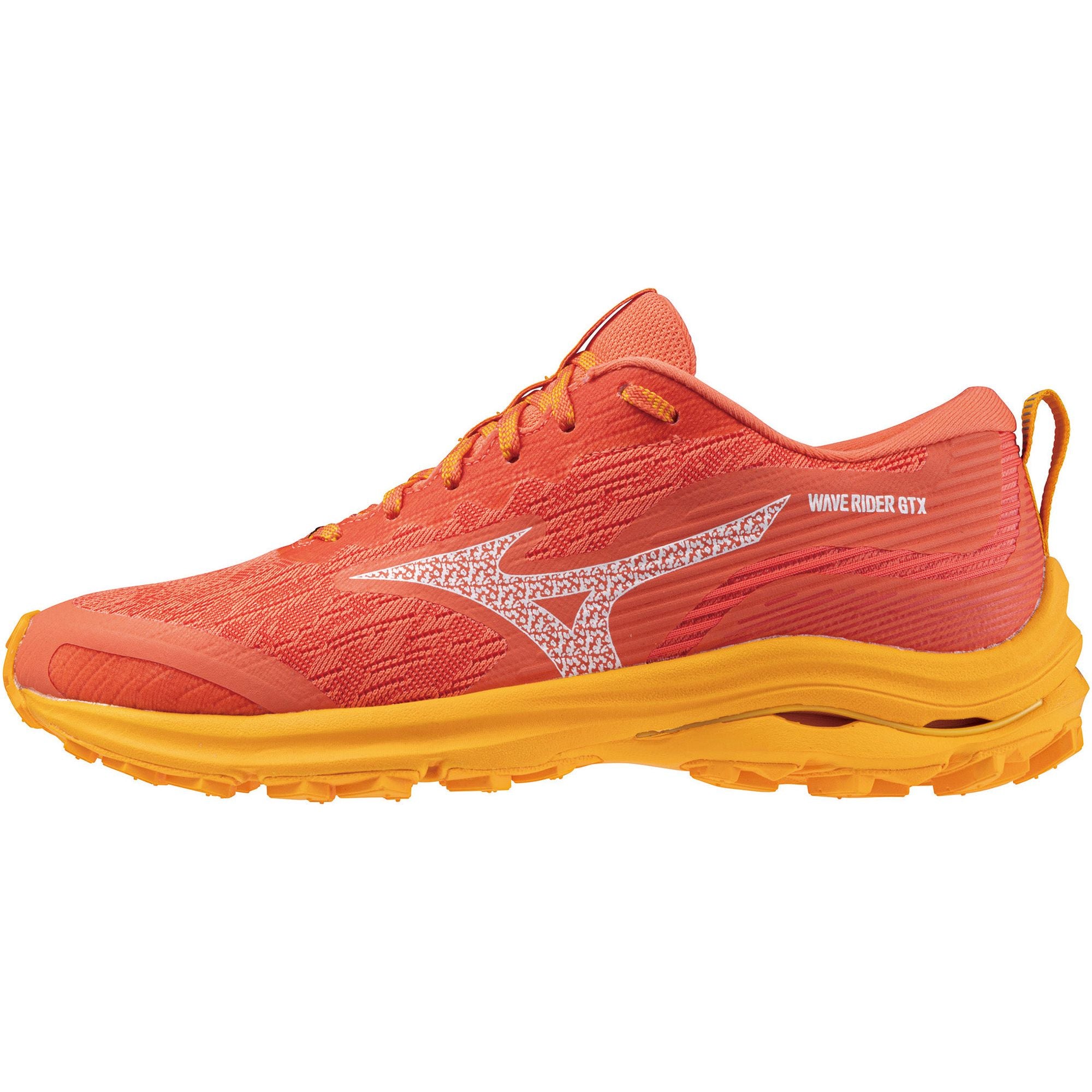 Mizuno Wave Rider GORE-TEX Womens Running Shoes - Orange – Start Fitness