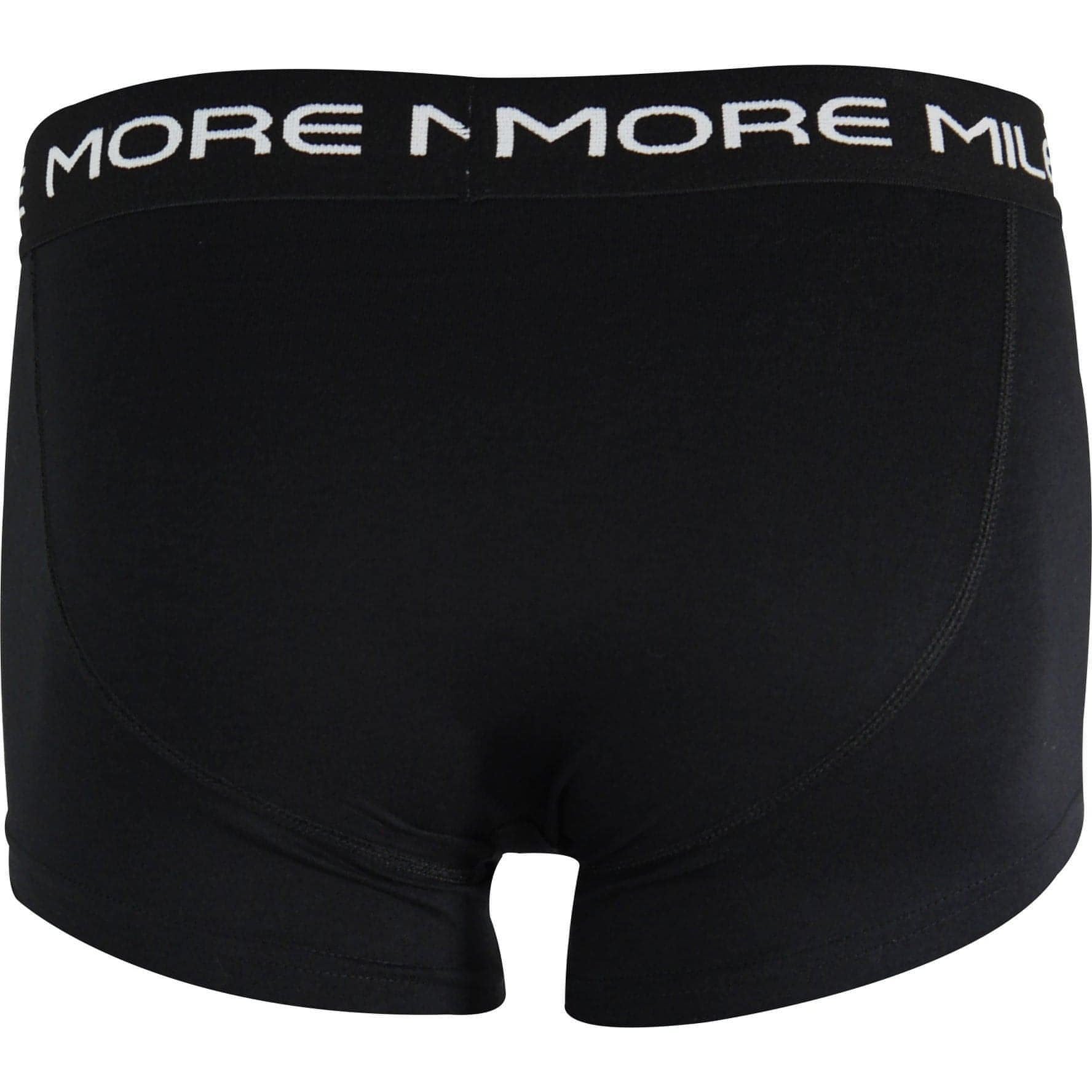 More Mile Pack Boxer 1P204881Wn Blackred BlackBack View