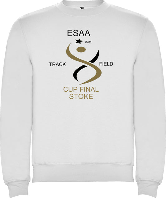 More Mile Classic ESAA Stoke Final 2024 Sweatshirt - White