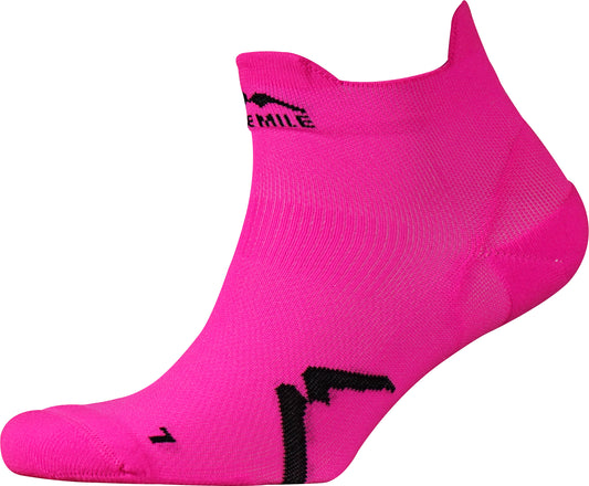 More Mile Paris Running Socks - Pink