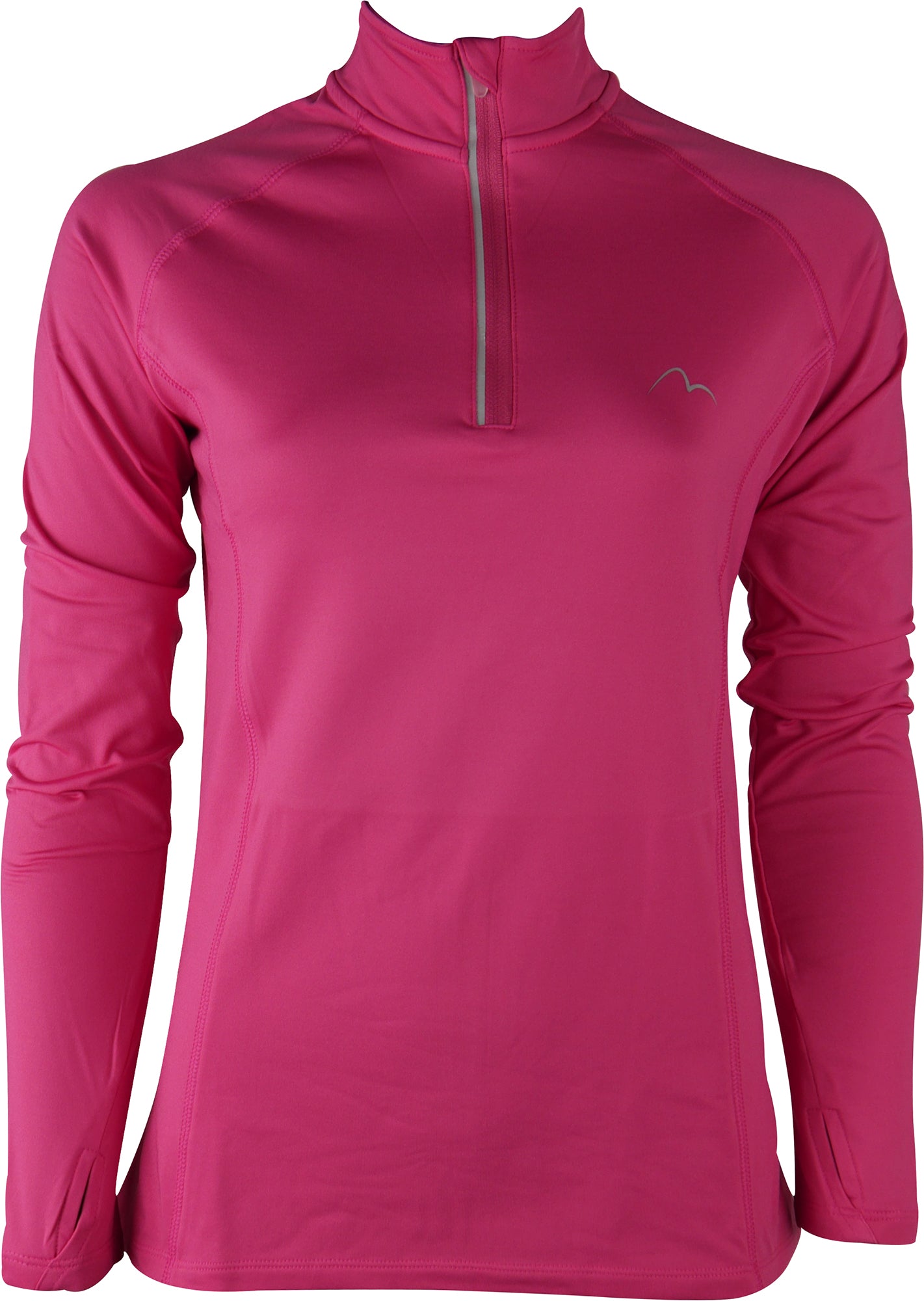 half zip womens running top