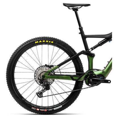 Orbea Rise M20 Carbon Electric Mountain Bike 2023 - Chameleon Goblin Green & Black