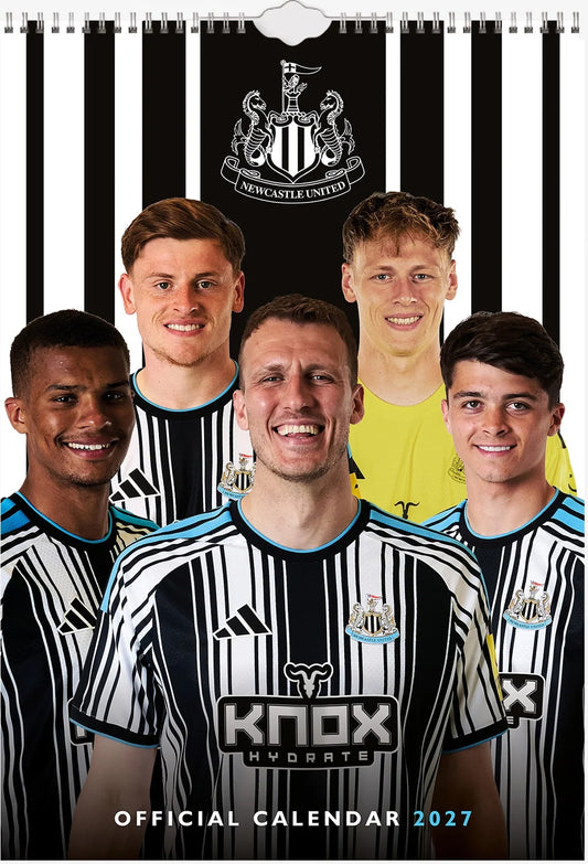 Newcastle United 2027 A3 Wall Calendar