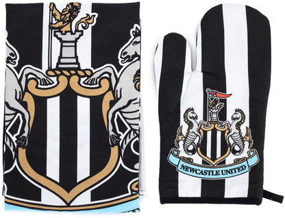 Newcastle United Apron & Oven Mitt Set