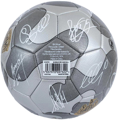 Newcastle United Camo Signature Football - Grey