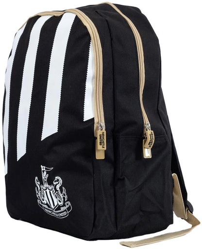 Newcastle United Stripe Backpack - Black